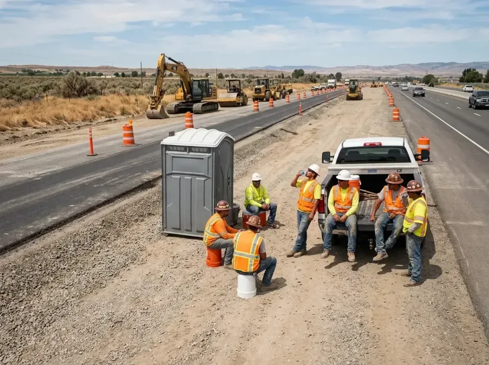 highway-road-construction-crew-007 — frequently asked questions, Porta Potty and Restroom Rentals in Brewton, AL
